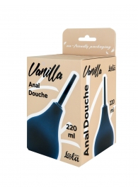 Черный анальный душ Anal Douche L - Lola Games - купить с доставкой в Жуковском