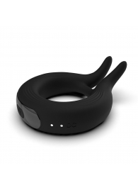 Черное эрекционное кольцо Marry Me Rechargeable Vibrating Cockring - Adrien Lastic - в Жуковском купить с доставкой
