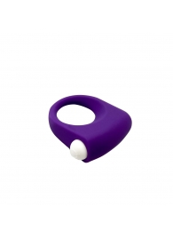 Фиолетовое эрекционное кольцо Puggle Vibrating Ring with Bullet - Adrien Lastic - в Жуковском купить с доставкой
