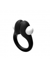 Черное эрекционное кольцо Zippy Vibrating Ring With Bullet - Adrien Lastic - в Жуковском купить с доставкой
