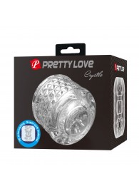 Прозрачный сквозной мастурбатор Crystle - Baile - в Жуковском купить с доставкой