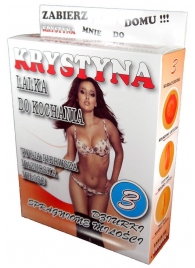 Надувная секс-кукла Krystyna - Boys of Toys - в Жуковском купить с доставкой