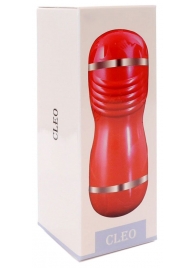 Двусторонний мастурбатор в колбе Cleo - вагина и ротик - Boys of Toys - в Жуковском купить с доставкой