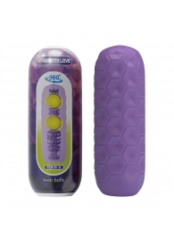 Фиолетовый мастурбатор Venus-X Twin balls - Baile - в Жуковском купить с доставкой