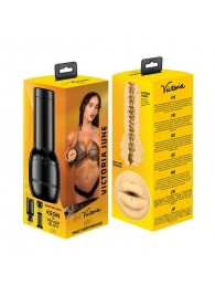 Мастурбатор-ротик Kiiroo Feel Victoria Mouth - Kiiroo - в Жуковском купить с доставкой