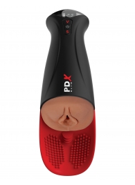Мастурбатор-вагина в колбе с вибрацией Fuck-O-Matic Pro XL - Pipedream - в Жуковском купить с доставкой