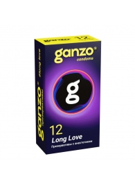 Презервативы с анестетиком для продления удовольствия Ganzo Long Love - 12 шт. - Ganzo - купить с доставкой в Жуковском