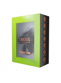 Черное эрекционное кольцо Lingus с вибрацией - Adrien Lastic - в Жуковском купить с доставкой