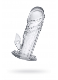 Прозрачная насадка на пенис Uco - 13 см. - A-toys - в Жуковском купить с доставкой