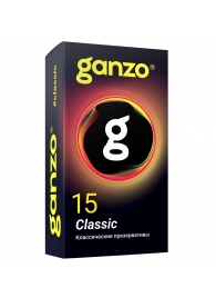 Классические презервативы с обильной смазкой Ganzo Classic - 15 шт. - Ganzo - купить с доставкой в Жуковском