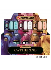 Набор из 15 мастурбаторов Catherine Olga - Baile - в Жуковском купить с доставкой