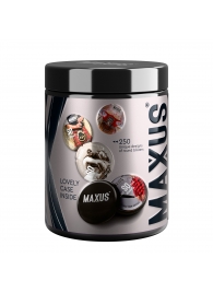 Черные утолщенные презервативы MAXUS Extra Strong с железным кейсом - 15 шт. - Maxus - купить с доставкой в Жуковском