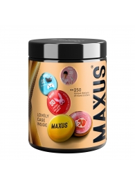 Точечные презервативы MAXUS 2000 Amazing Dots с железным кейсом - 12 шт. - Maxus - купить с доставкой в Жуковском