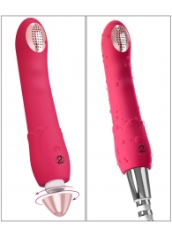 Малиновая насадка на душ с вибрацией Showers to orgasm - 20,1 см. - Orion - купить с доставкой в Жуковском