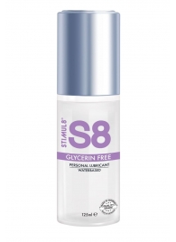 Лубрикант на водной основе S8 Glycerin Free без глицерина - 125 мл. - Stimul8 - купить с доставкой в Жуковском