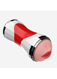 Двусторонний мастурбатор в колбе Power Grip Cup - вагина и ротик - Boys of Toys - в Жуковском купить с доставкой