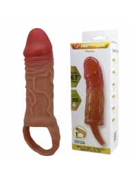 Реалистичная насадка на член Peirre - 15,5 см. - Baile - в Жуковском купить с доставкой