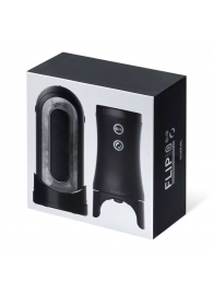 Набор Tenga Flip Zero Electronic Vibrotation: мастурбатор с вибрацией и устройство вращения - Tenga - в Жуковском купить с доставкой