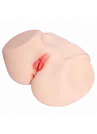 Мастурбатор-полуторс с двойным слоем материала и вибрацией Jenny Onahole Real Vagina - KOKOS - в Жуковском купить с доставкой