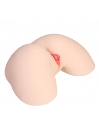 Мастурбатор-полуторс с двойным слоем материала и вибрацией Jenny Onahole Real Hips - KOKOS - в Жуковском купить с доставкой