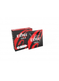 Презервативы с ароматом колы Expert Cola - 3 шт. - Expert - купить с доставкой в Жуковском
