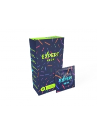 Светящиеся в темноте презервативы Expert Neon - 15 шт. - Expert - купить с доставкой в Жуковском