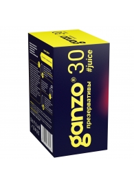 Ароматизированные презервативы Ganzo Juice - 30 шт. - Ganzo - купить с доставкой в Жуковском