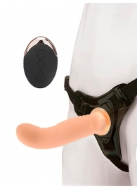 Женский вибрострапон со съемной насадкой и пультом ДУ - Erokay - купить с доставкой в Жуковском