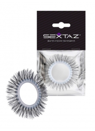 Круглое эрекционное кольцо с длинными «ресничками» - Sextaz - в Жуковском купить с доставкой