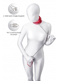 Красный ошейник с подкладкой из меха - ToyFa - купить с доставкой в Жуковском