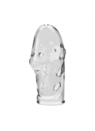 Прозрачная насадка на пенис Booker - 8 см. - Baile - в Жуковском купить с доставкой
