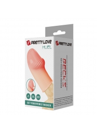 Телесная насадка на пенис Huel - 9 см. - Baile - в Жуковском купить с доставкой