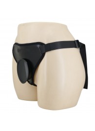 Черные трусики харнесс с платформой Caludio I - Baile - купить с доставкой в Жуковском