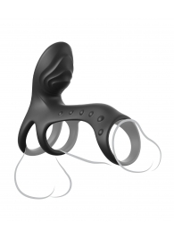 Черная насадка на пенис Ultimate Couples Cage Pro - Pipedream - в Жуковском купить с доставкой