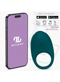 Зеленое интерактивное виброкольцо Ringo - Intoyou - в Жуковском купить с доставкой