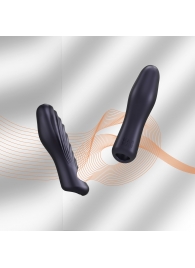 Сливовая силиконовая насадка на пенис с подхватом Manwan Ryzer - Manwan - в Жуковском купить с доставкой