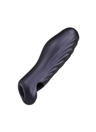 Сливовая силиконовая насадка на пенис с подхватом Manwan Ryzer - Manwan - в Жуковском купить с доставкой