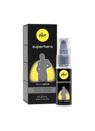 Пролонгатор-сыворотка pjur Superhero Delay Serum - 20 мл. - Pjur - купить с доставкой в Жуковском