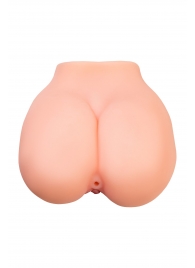 Реалистичный мастурбатор в форме попки с 2 любовными входами - No Name - в Жуковском купить с доставкой