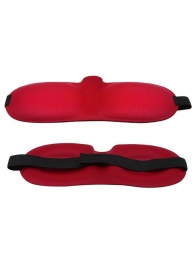 Красная глухая маска на резинке - Sitabella - купить с доставкой в Жуковском