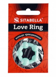 Цветное эрекционное кольцо с 5 бусинами Love Ring - Sitabella - в Жуковском купить с доставкой