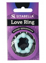 Цветное эрекционное кольцо Love Ring с бусинами - Sitabella - в Жуковском купить с доставкой