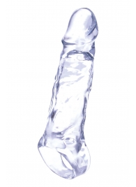 Прозрачная насадка-удлинитель Length Enhancer с подхватом - 16 см. - NMC - в Жуковском купить с доставкой