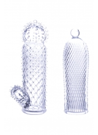 Набор из 2 прозрачных насадок на член Seductive Tickler Sleeves - NMC - в Жуковском купить с доставкой