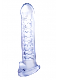 Прозрачная насадка-удлинитель Stretchy Touch - 18 см. - NMC - в Жуковском купить с доставкой