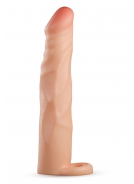 Телесная насадка-удлинитель Fortitude с подхватом - 17,7 см. - Blush Novelties - в Жуковском купить с доставкой