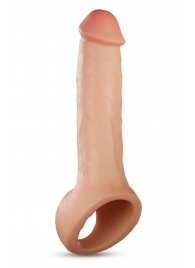 Телесная насадка-удлинитель Thrive 8.75 Inch Realistic Penis Extender Sleeve - 22,2 см. - Blush Novelties - в Жуковском купить с доставкой