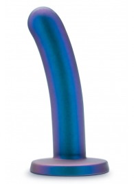 Синяя насадка с гладкой поверхностью Surrender 5.75 Inch Intermediate Pegging Dildo - 14,6 см. - Blush Novelties - купить с доставкой в Жуковском