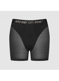 Трусики-шорты для фиксации насадок Strap-on-me Harness Lingerie Halo - size XS - Strap-on-me - купить с доставкой в Жуковском