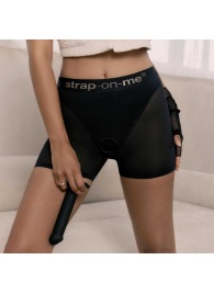 Трусики-шорты для фиксации насадок Strap-on-me Harness Lingerie Halo - size L - Strap-on-me - купить с доставкой в Жуковском